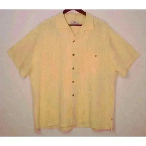 Island Shores Hawaiian Casual Lightweight Short Sleeve Men's Shirt Size XXL - Picture 1 of 12